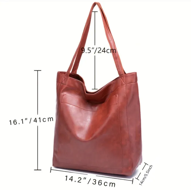 Luna Women's Leather Tote Bag