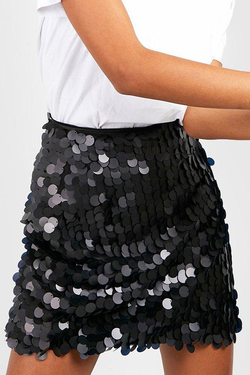 Delilah Sequin Mini Skirt