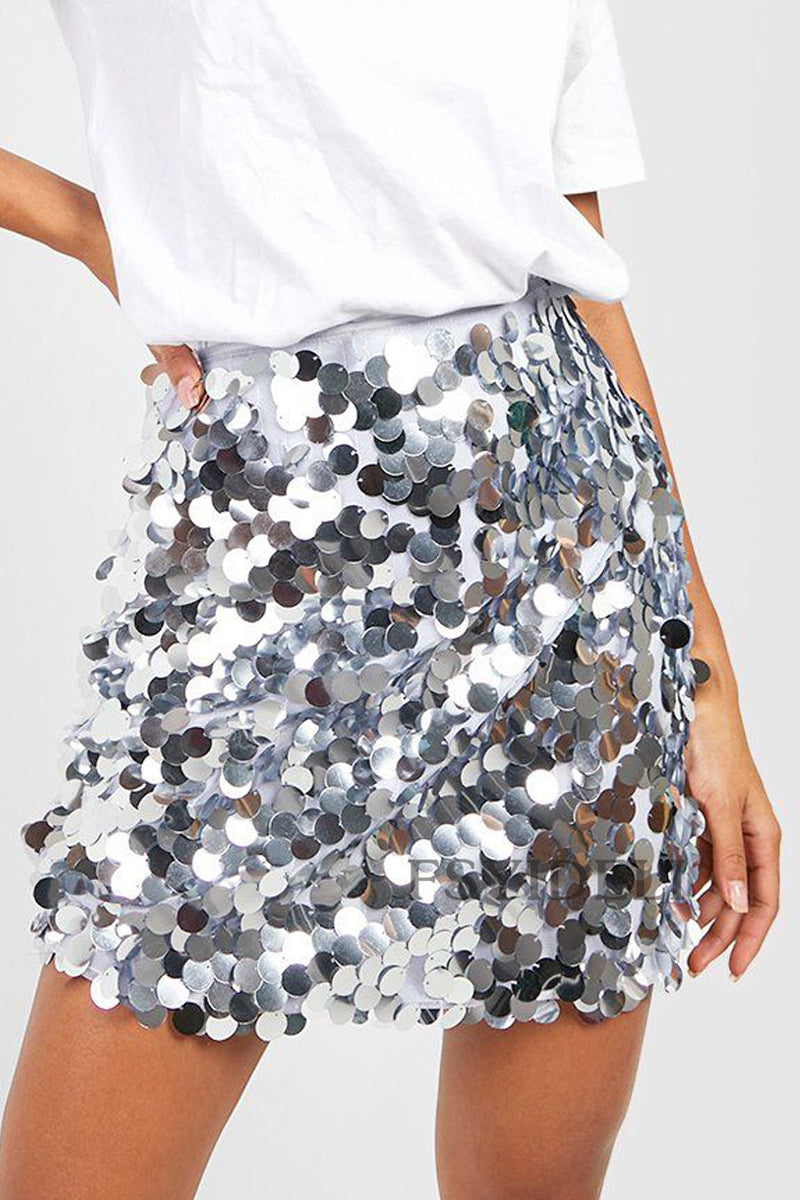 Delilah Sequin Mini Skirt