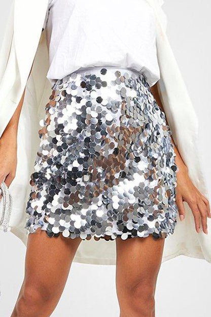 Delilah Sequin Mini Skirt