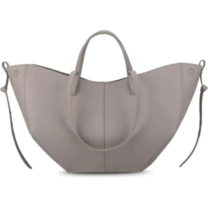 Lottie Structured Leather Tote Bag