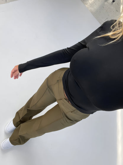 Blake High Waisted Straight Leg Trousers