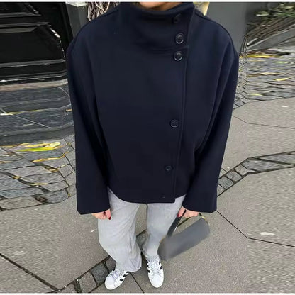 Elise Women's Oversized Double Breasted Jacket