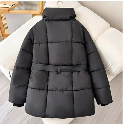 Madison Belted Oversized Puffer Jacket for Women