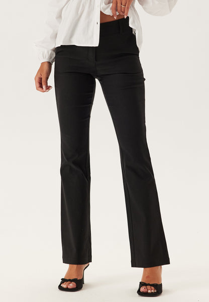 Ella Mid Waist Stretchy Flared Trousers