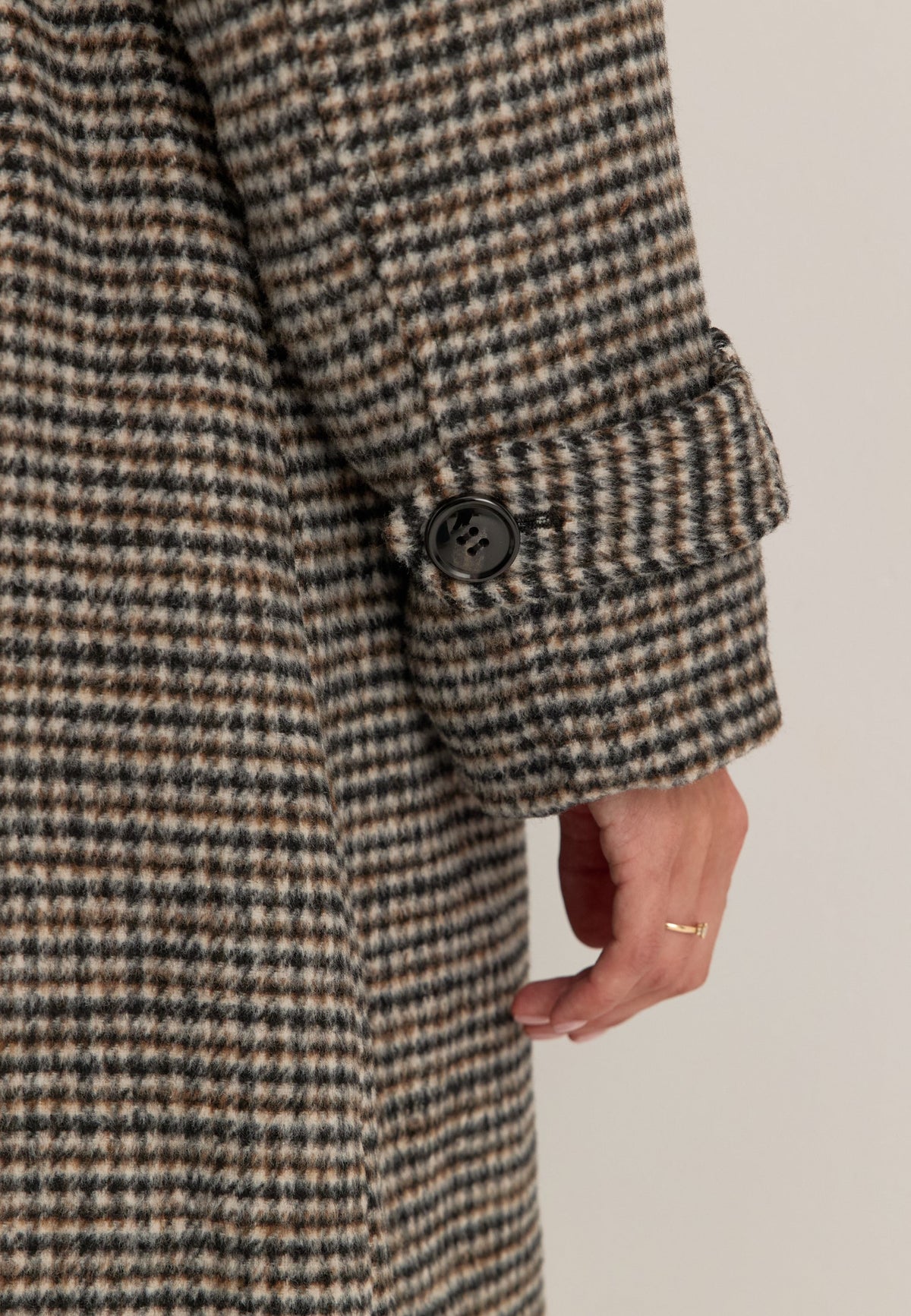 Isabella Elegant Wool Blend Trench Coat