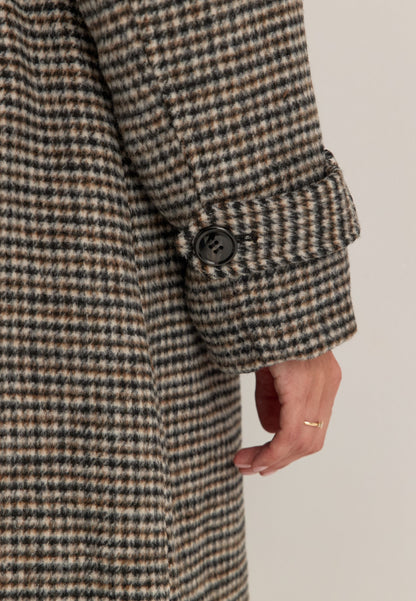 Isabella Elegant Wool Blend Trench Coat