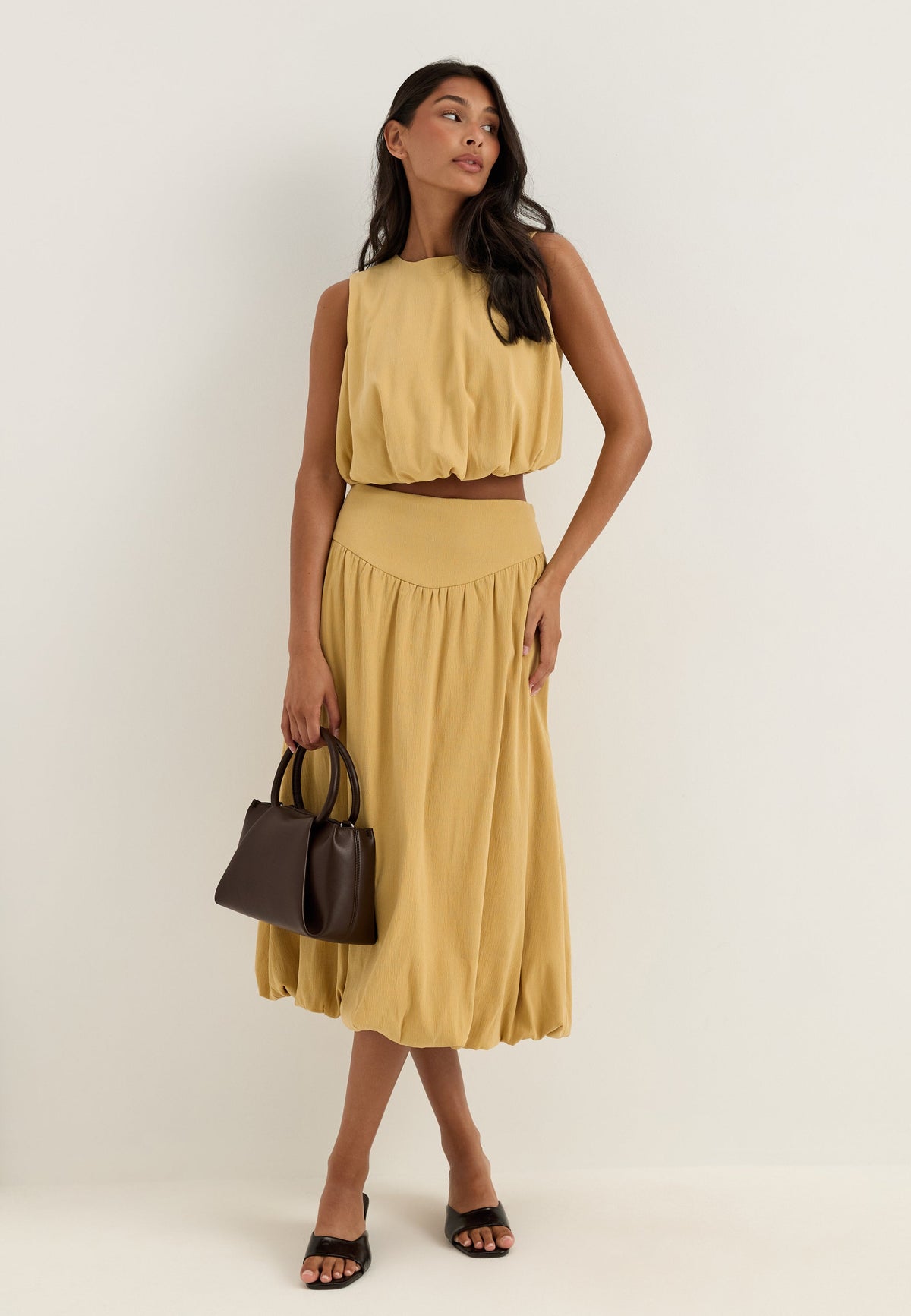 Avery Structured Small Tote Bag