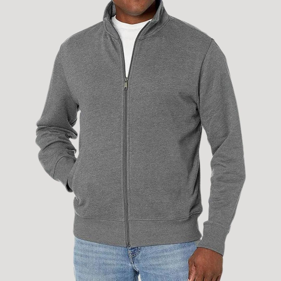 Brián Essential Zip-Up Knit Jacket