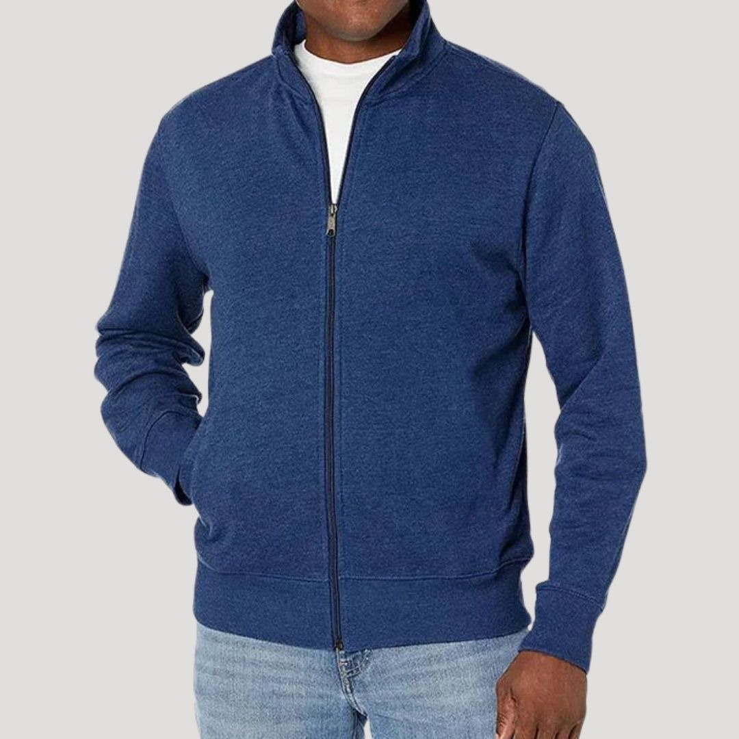 Brián Essential Zip-Up Knit Jacket