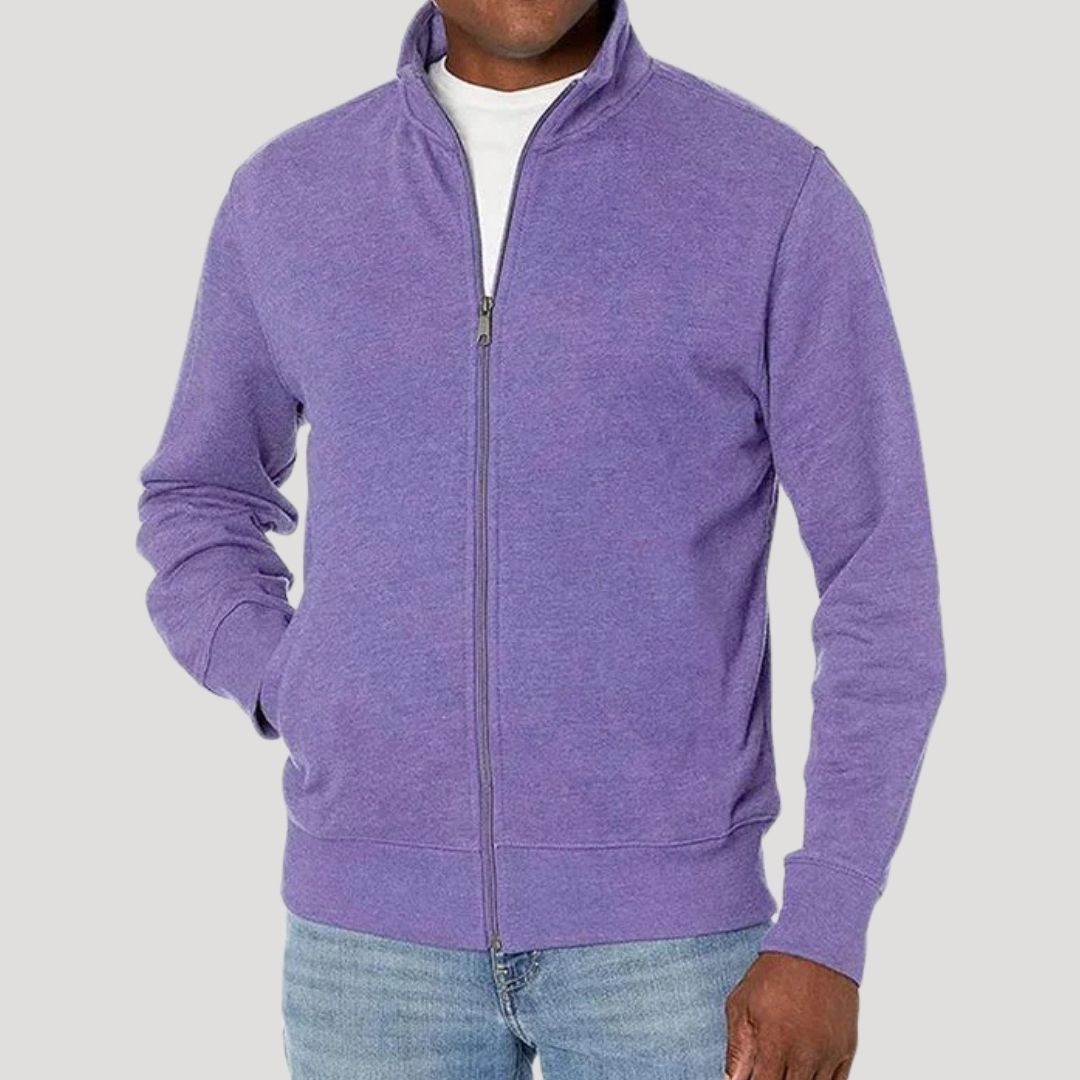 Brián Essential Zip-Up Knit Jacket