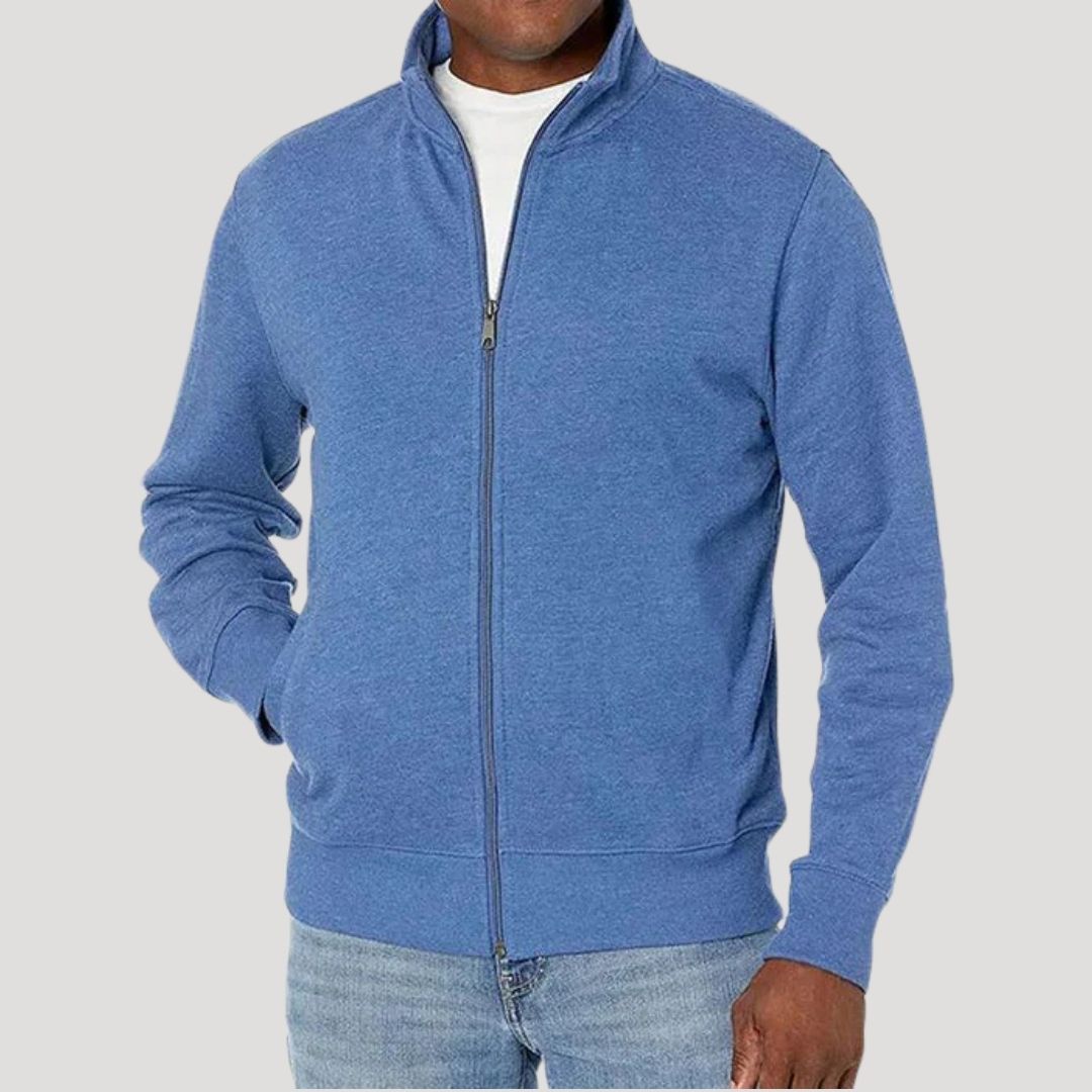 Brián Essential Zip-Up Knit Jacket