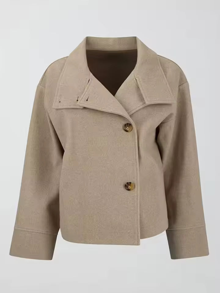 Elise Women's Oversized Double Breasted Jacket