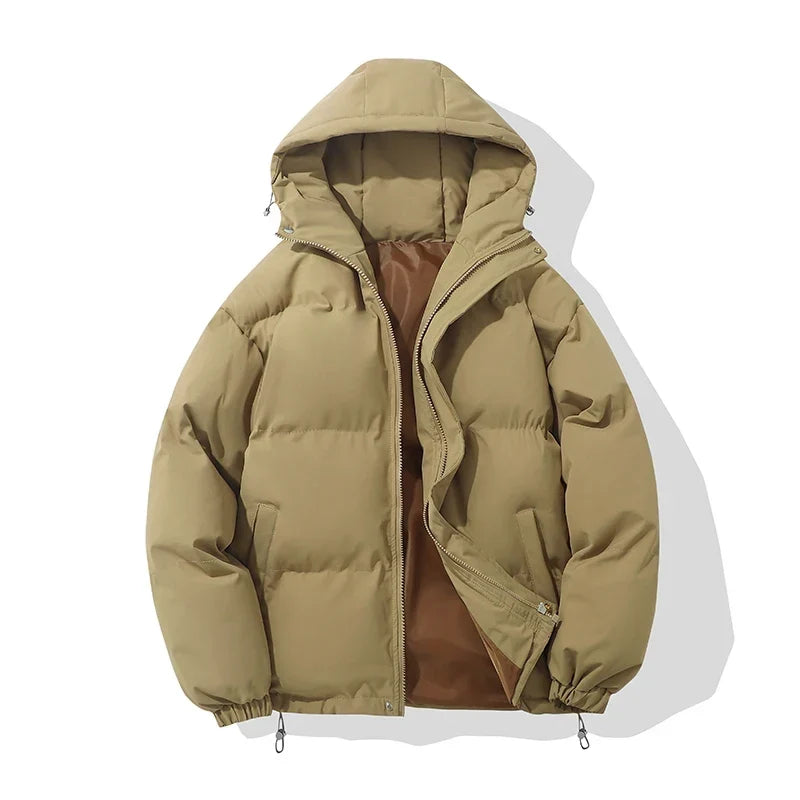 Alessia Women's Puffer Jacket with High Collar and Pockets