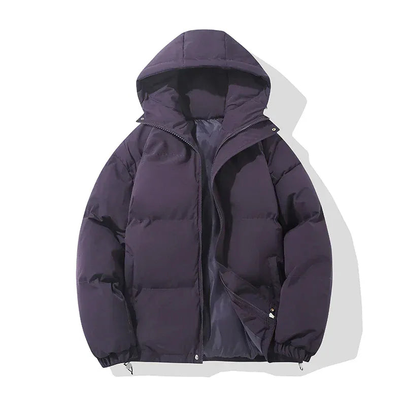 Alessia Women's Puffer Jacket with High Collar and Pockets