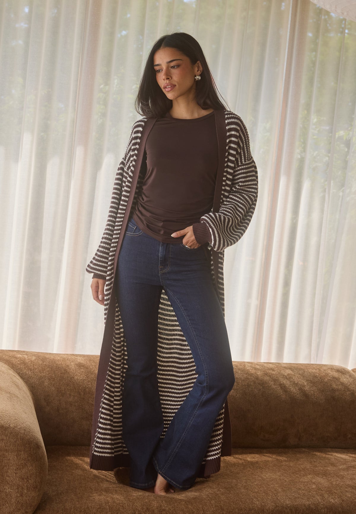 Elena High Flare Superstretch Jeans