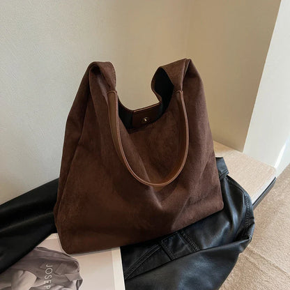 Briar Luxe Suede Tote Bag