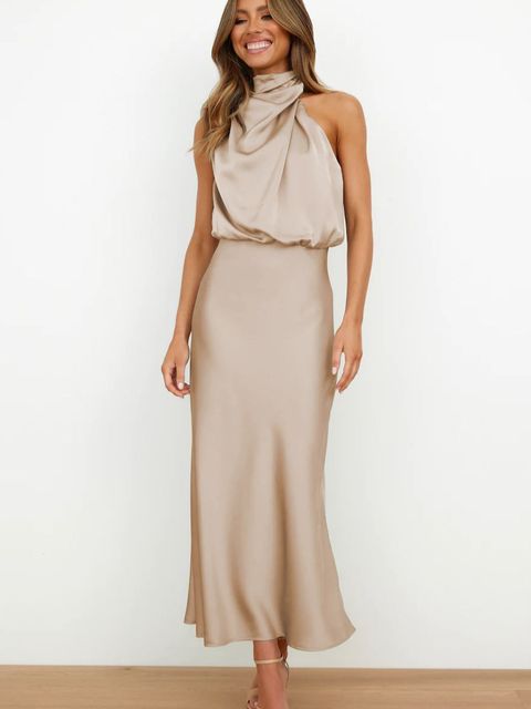 Kiara Off Shoulder Maxi Dress