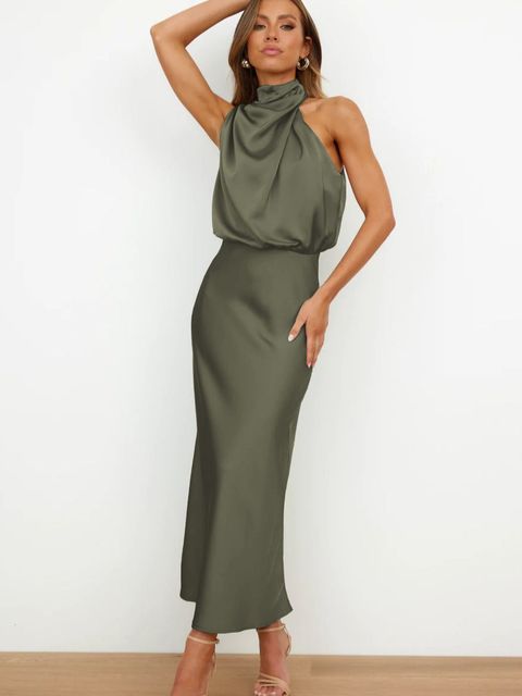 Kiara Off Shoulder Maxi Dress