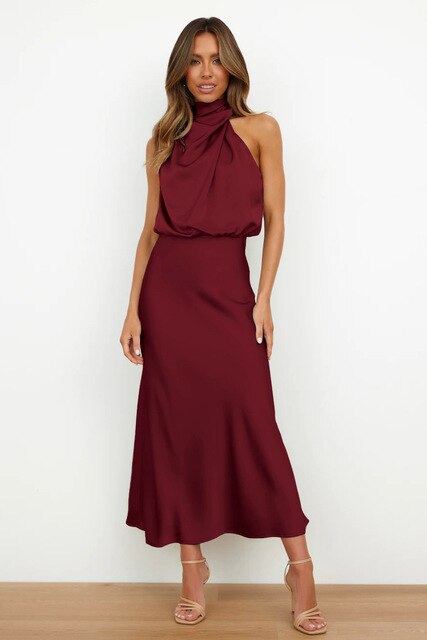 Kiara Off Shoulder Maxi Dress