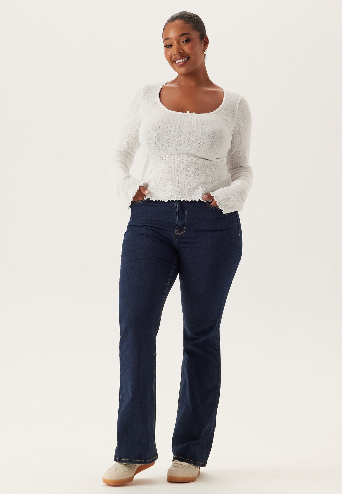 Elena High Flare Superstretch Jeans