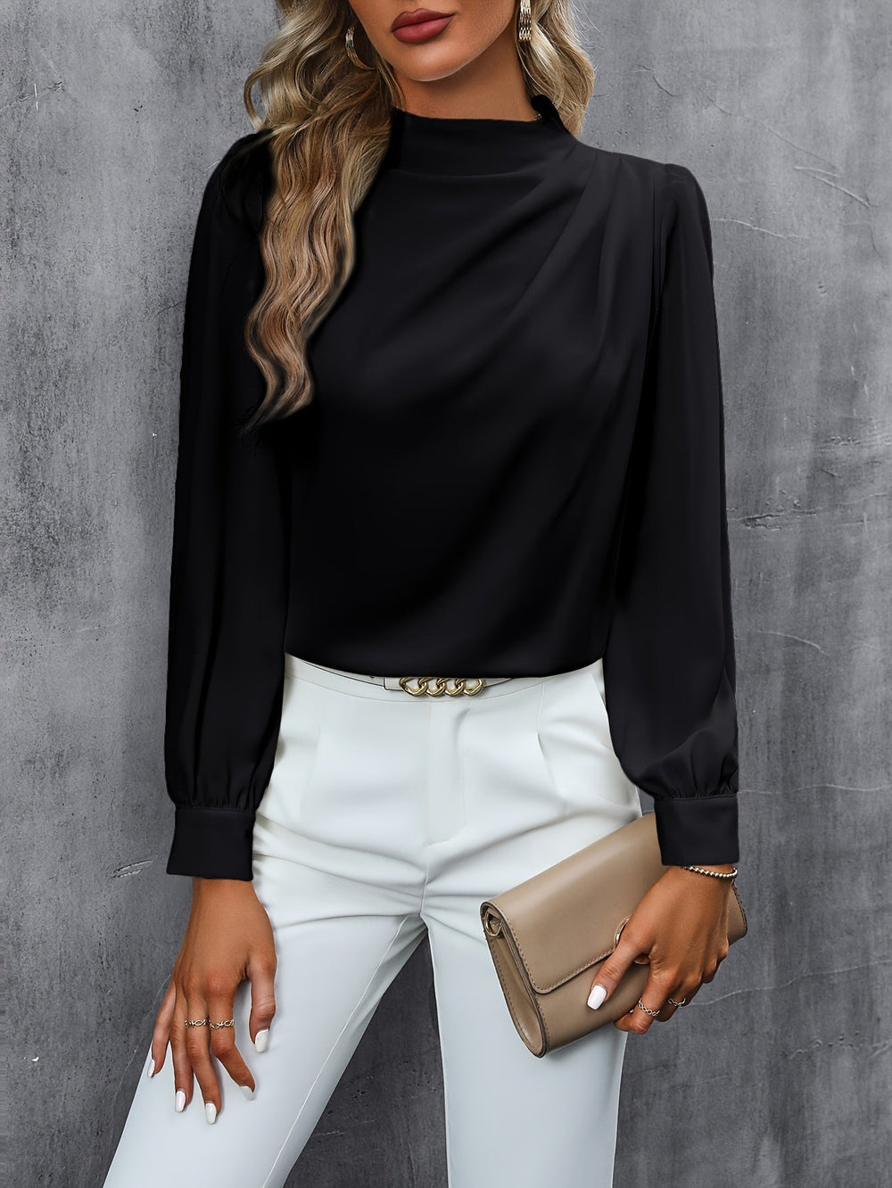 Marlowe Elegant Chiffon Blouse